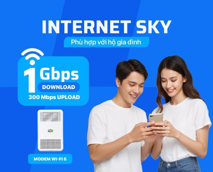 Gói Internet Sky FPT